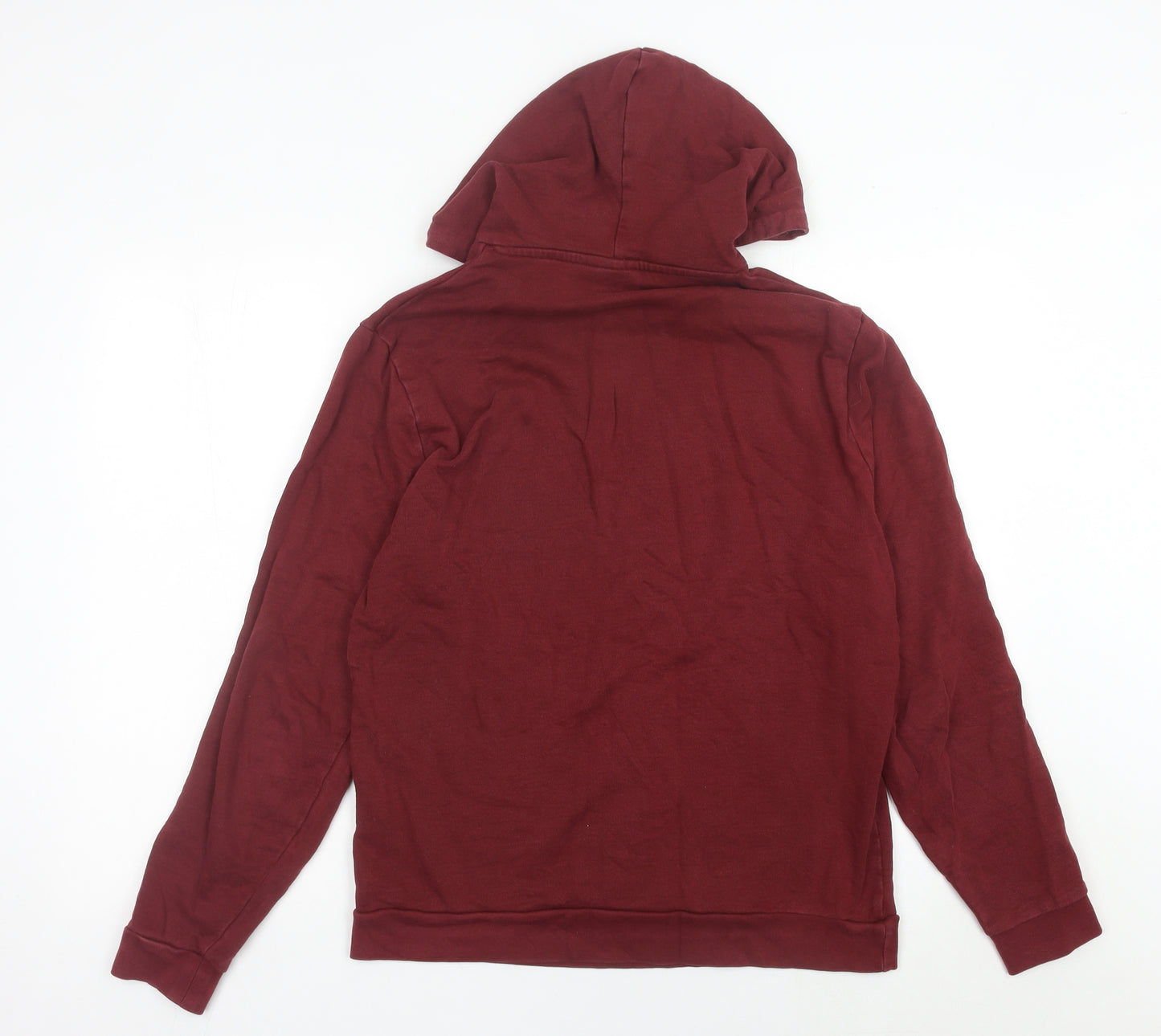 ASOS Men’s Red Pullover Hoodie Small Regular Fit Long Sleeve