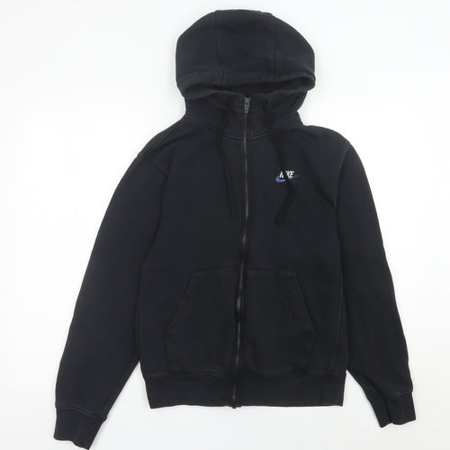 Nike Men's Black XS Full Zip Hoodie Sweatshirt Regular Fit