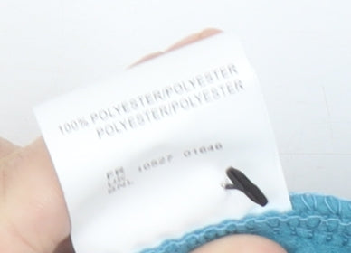 Arne de Lancy Womens Blue Track Jacket Size 18 Full Zip Polyester