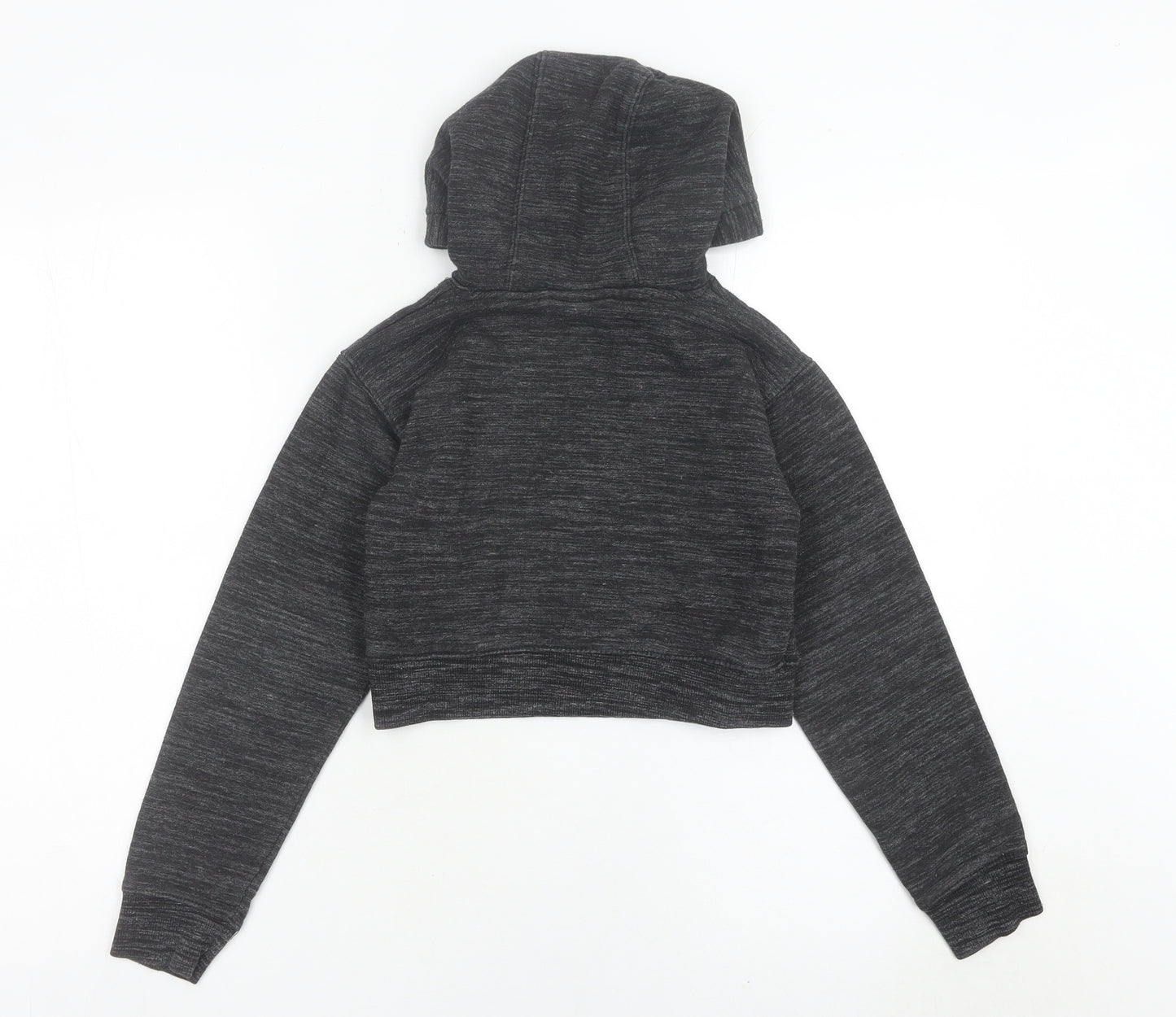 McKenzie Girls Grey Pullover Hoodie 8-10 Years Logo Hooded Sweatshirt