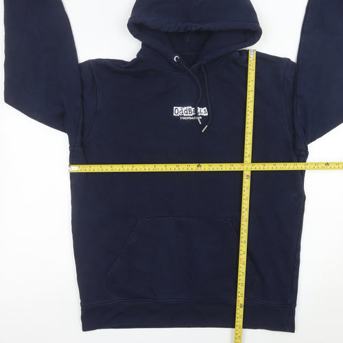 Stanley/Stella Mens Blue Pullover Hoodie XL with Logo and Pockets