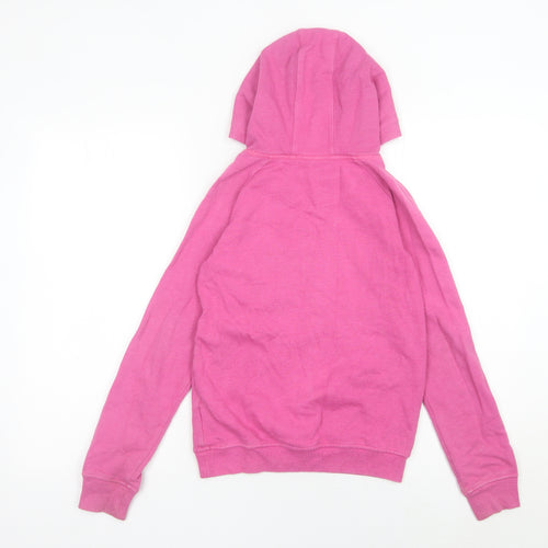 Marks and Spencer Girls Pink Hello Kitty Hoodie 10-11Y Pullover Long Sleeve
