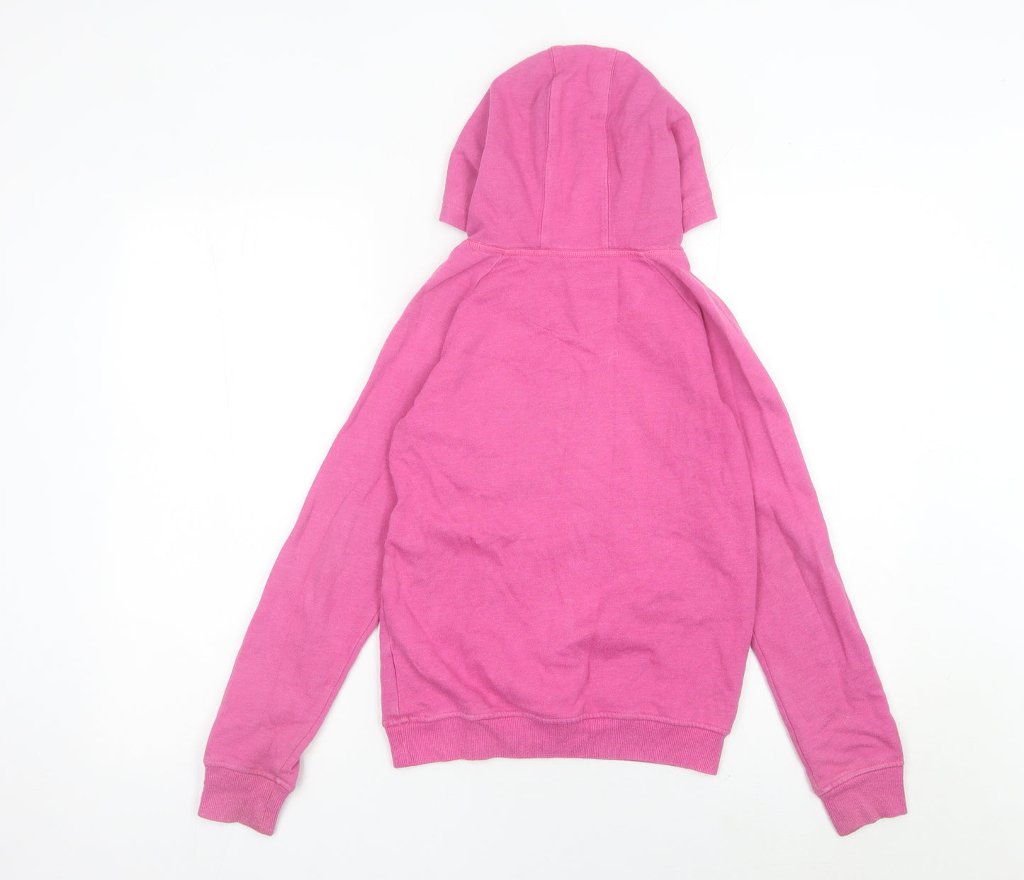 Marks and Spencer Girls Pink Hello Kitty Hoodie 10-11Y Pullover Long Sleeve