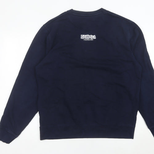 Stanley/Stella Men’s Blue XL Pullover Sweatshirt Logo Crew Neck