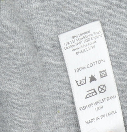 Atlantic Bay Mens Navy Grey XL 1/4 Zip Sweatshirt Pullover Cotton