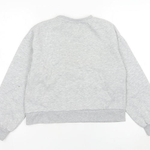 Friends Girls Grey Sweatshirt 12-13Y Graphic Pullover Casual