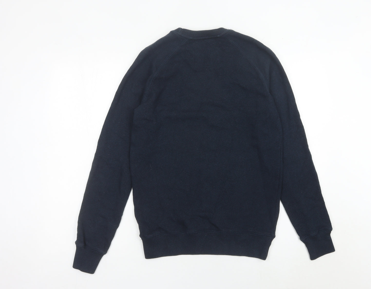 Jack Wills Mens Blue Small Pullover Sweatshirt Crew Neck Long Sleeve