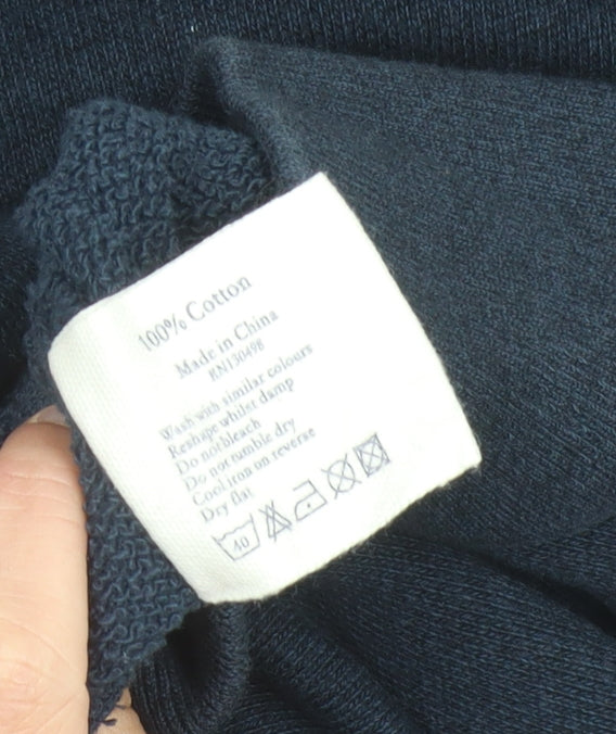 Jack Wills Mens Blue Small Pullover Sweatshirt Crew Neck Long Sleeve