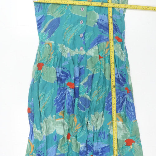 Evelin Brandt Berlin Women’s Multicoloured Floral Midi A-Line Dress M