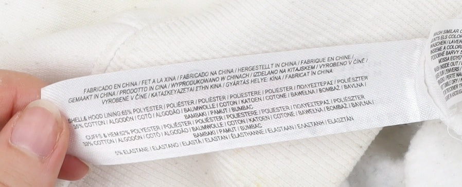 Disney Keith Haring Men’s White Hoodie M Pullover Graphic Print