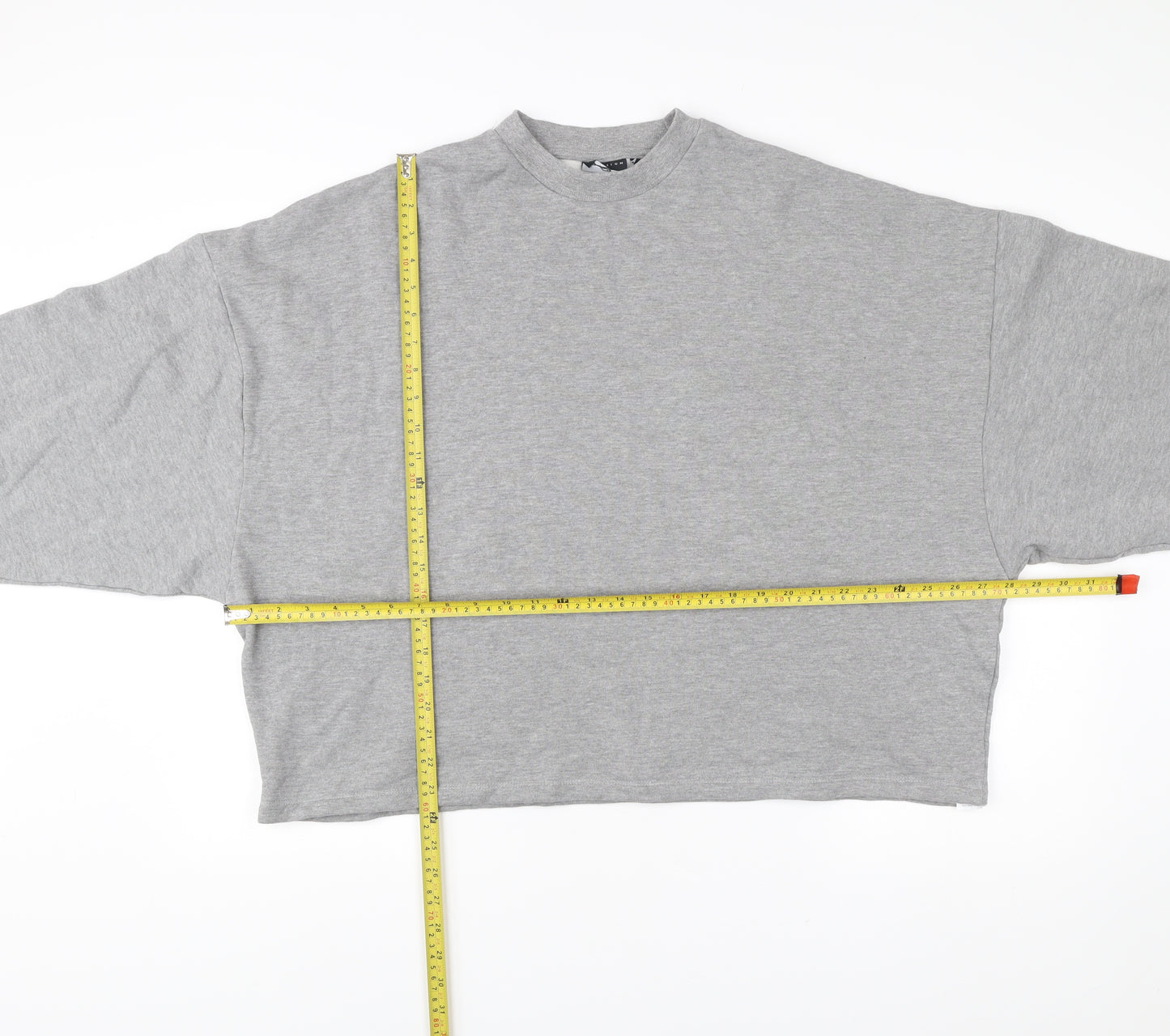 ASOS Design Men’s Grey XS Crew Neck Pullover Sweatshirt