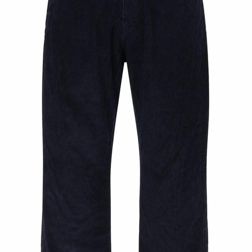 Easy Men’s Blue Corduroy Chino Trousers 40W 30L Regular Fit