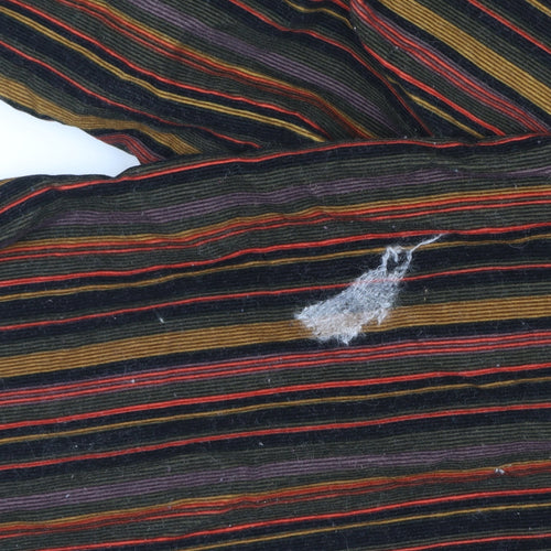 One Way Men’s Multicoloured XL Striped Cotton Button-Up Shirt