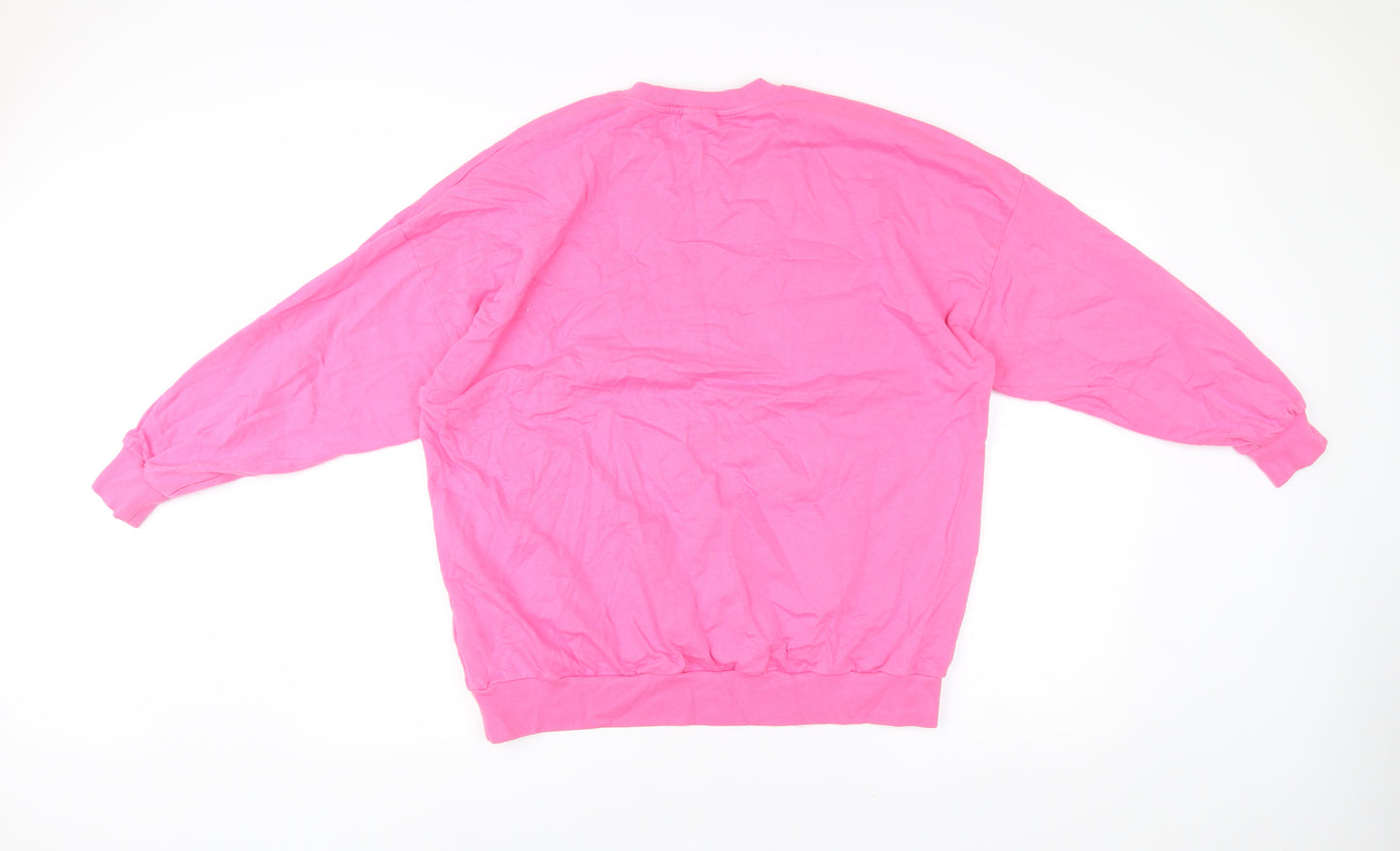 George Women’s Pink Barbie Logo Pullover Sweatshirt Size 12