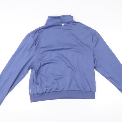 Decathlon Women’s Blue Track Jacket Size 12 Polyester Elastane