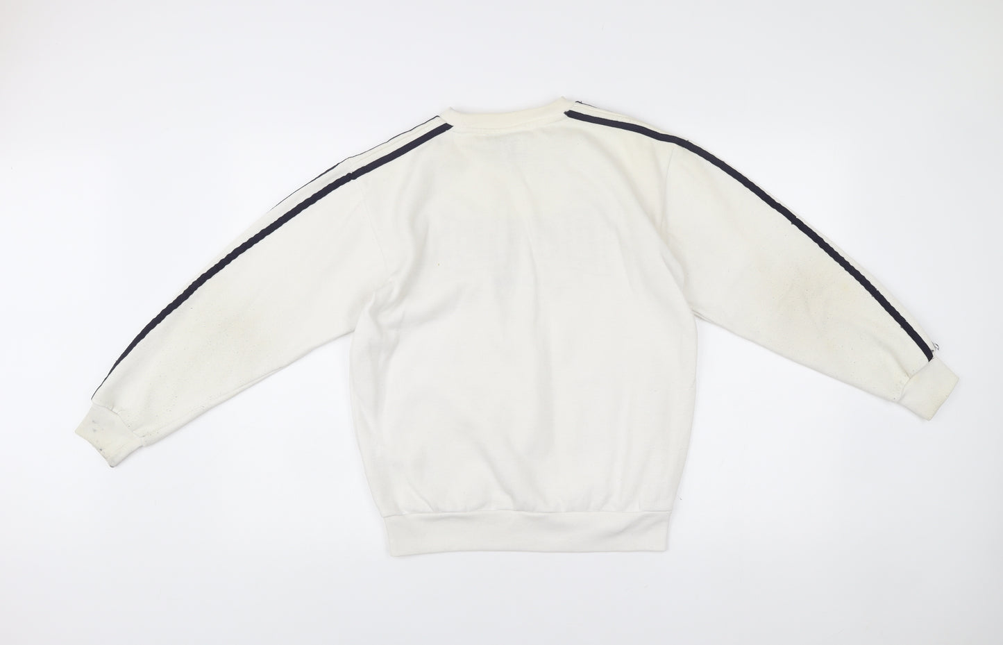 Lonsdale Boys White Sweatshirt 11-12 Years Crew Neck Pullover Logo