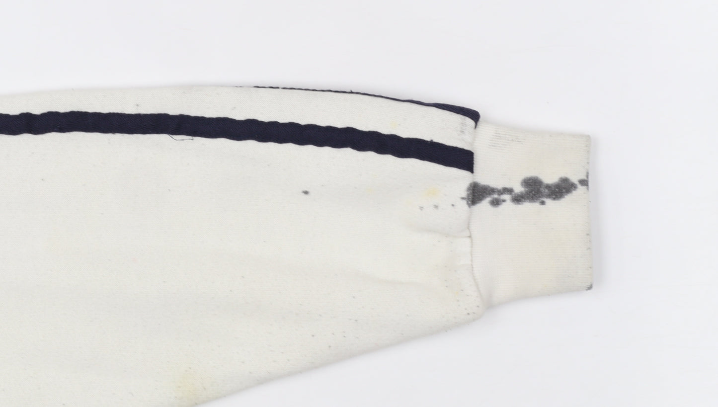 Lonsdale Boys White Sweatshirt 11-12 Years Crew Neck Pullover Logo