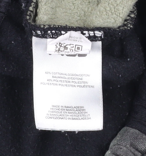 Fila Mens Black Camouflage Side Stripe Jogger Sweatpants M Regular