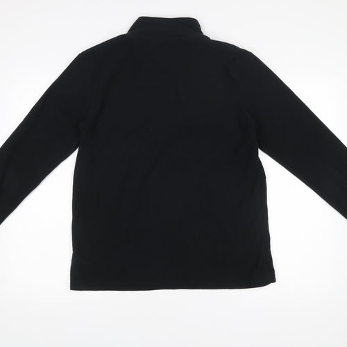 Peter Storm Womens Black Size 16 Fleece 1/2 Zip Jacket Outdoor Hiking