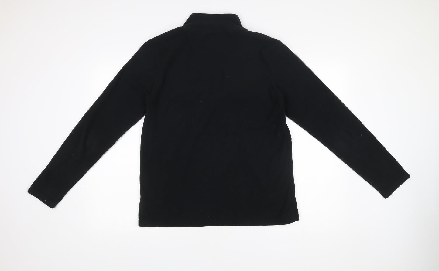 Peter Storm Womens Black Size 16 Fleece 1/2 Zip Jacket Outdoor Hiking
