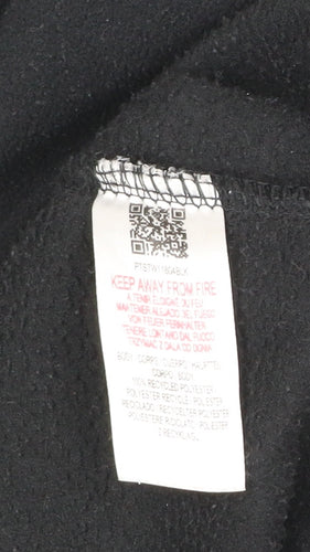 Peter Storm Womens Black Size 16 Fleece 1/2 Zip Jacket Outdoor Hiking