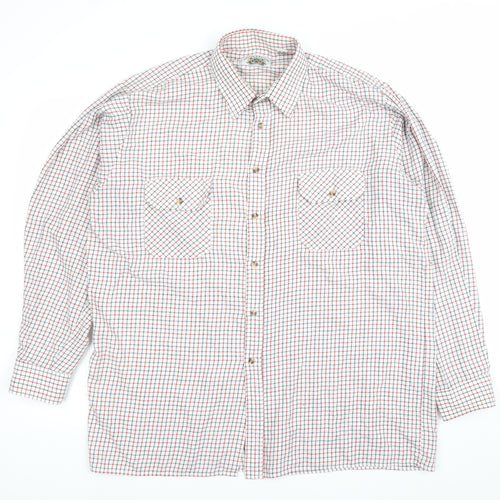 Taylor & Butler Men's Multicoloured Check Long Sleeve Shirt L