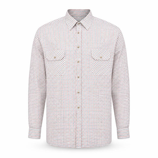 Front view of Taylor & Butler Men's Multicoloured Check Long Sleeve Shirt L