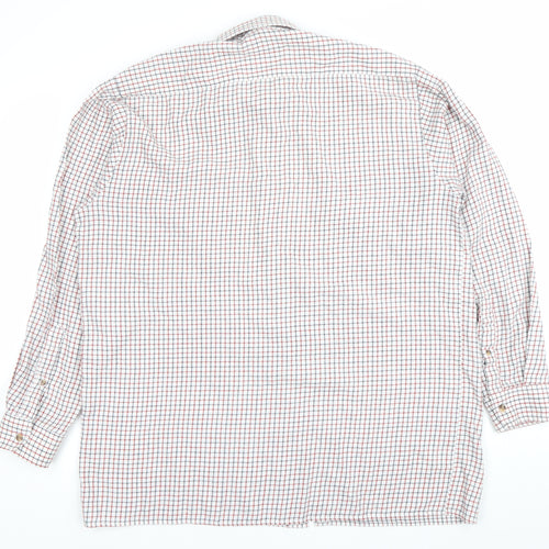 Taylor & Butler Men's Multicoloured Check Long Sleeve Shirt L