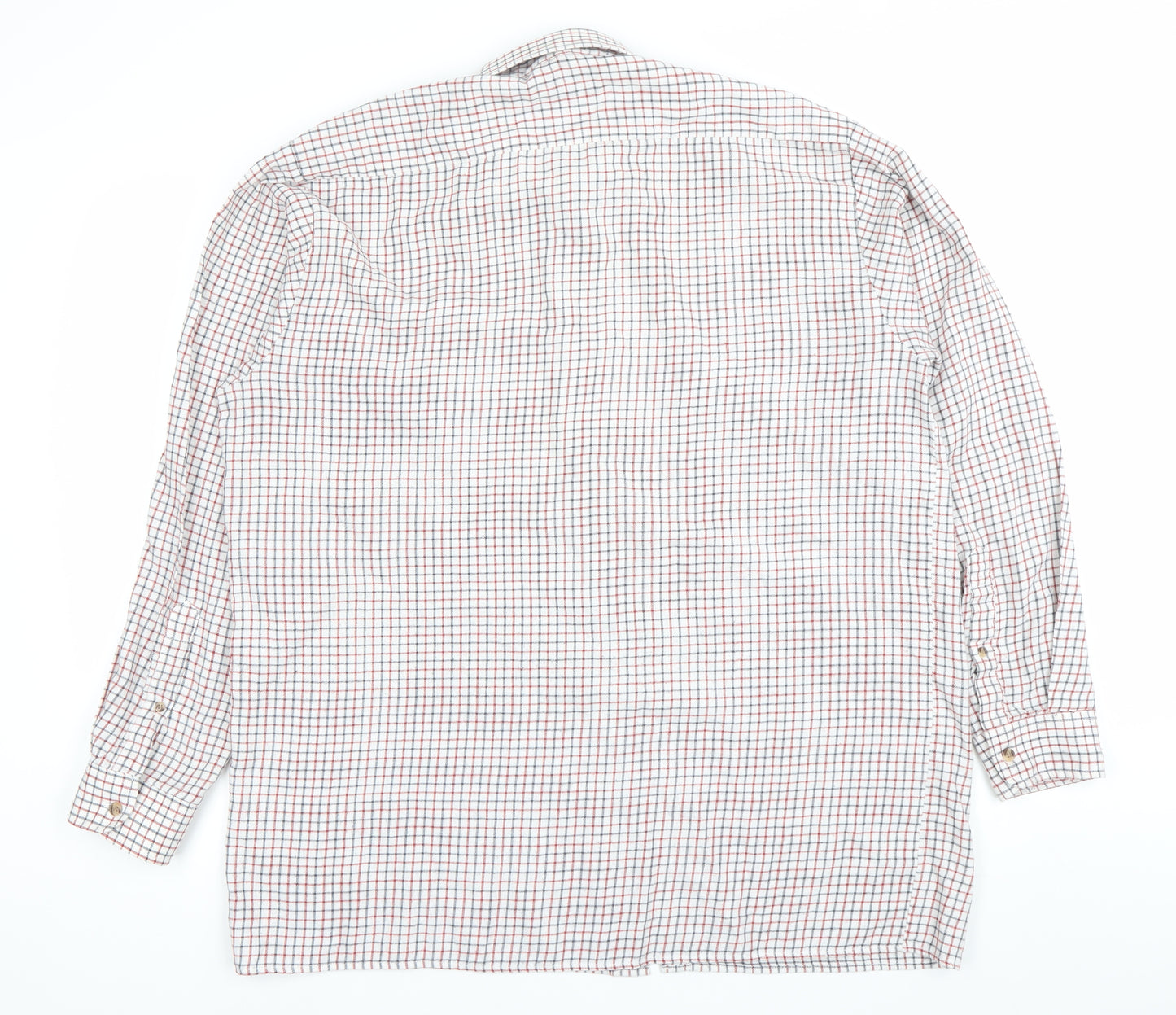 Taylor & Butler Men's Multicoloured Check Long Sleeve Shirt L