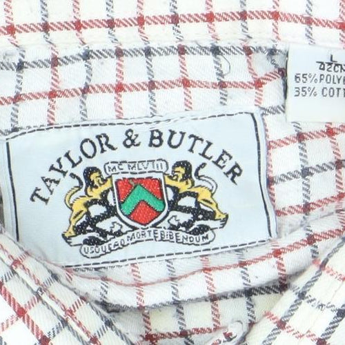 Taylor & Butler Men's Multicoloured Check Long Sleeve Shirt L