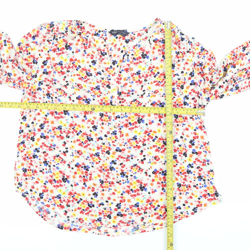 Marks and Spencer Womens Multicoloured Floral Blouse Size 12