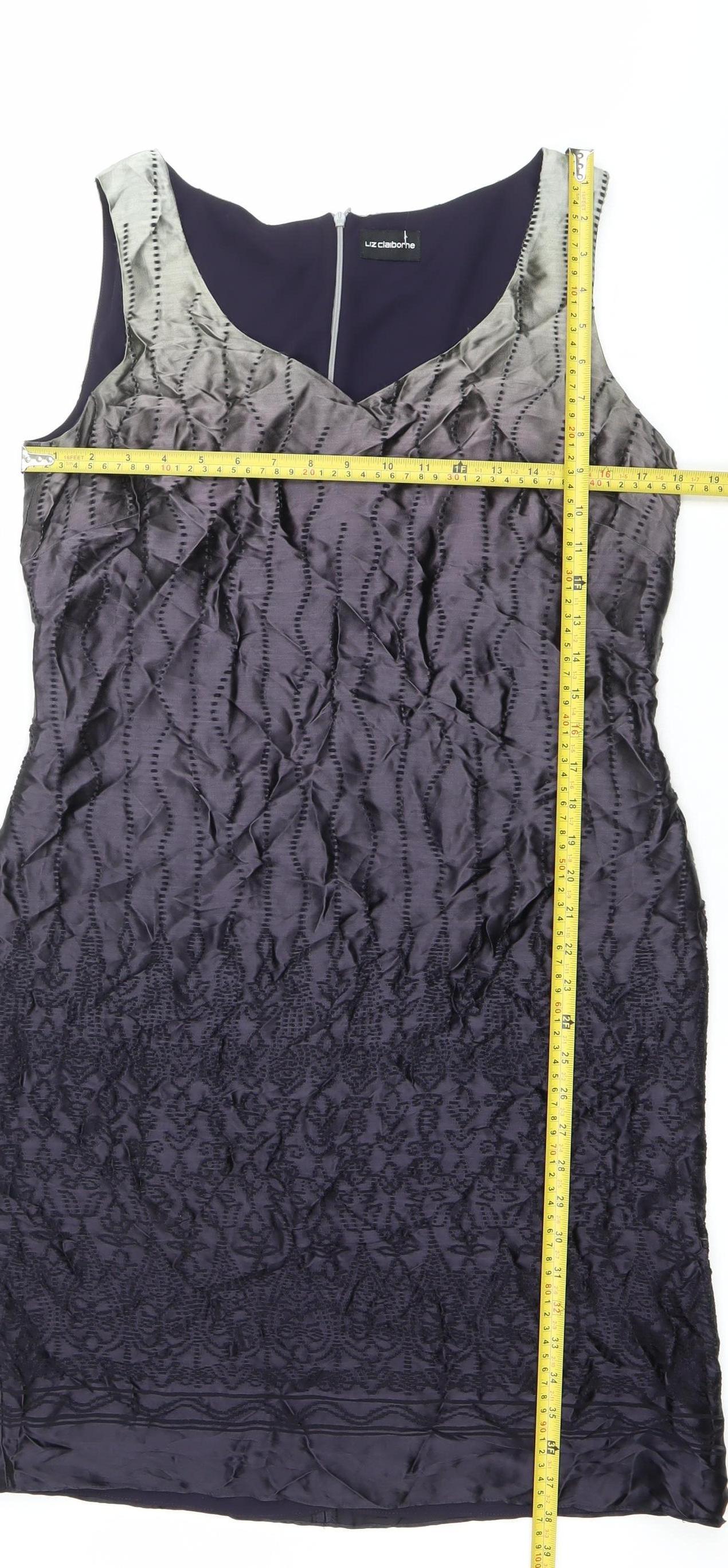 Liz Claiborne Women’s Multicoloured Size 14 Sheath Dress