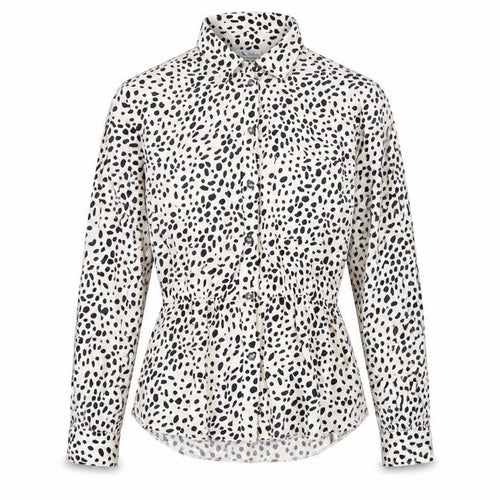 Marks and Spencer Women’s White Animal Print Blouse UK 10