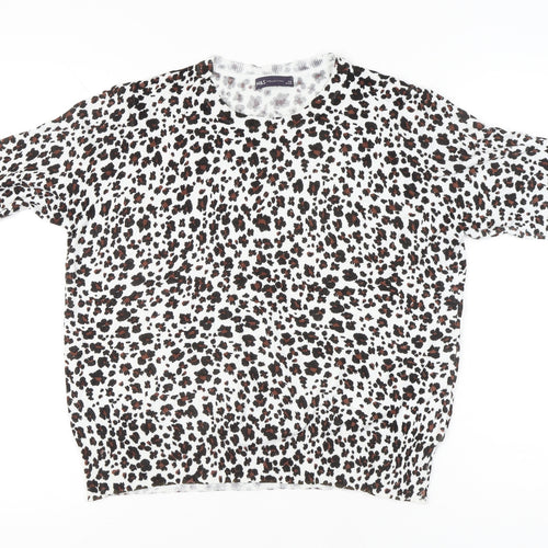 Marks and Spencer Women’s Leopard Print T-Shirt Size 16