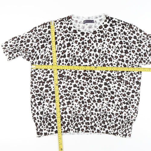 Marks and Spencer Women’s Leopard Print T-Shirt Size 16
