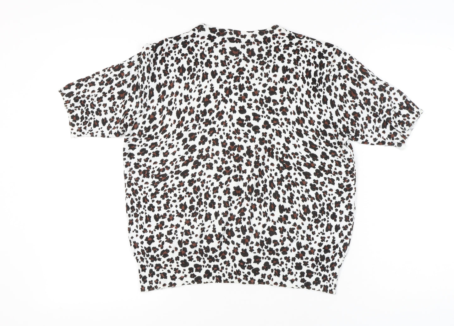 Marks and Spencer Women’s Leopard Print T-Shirt Size 16