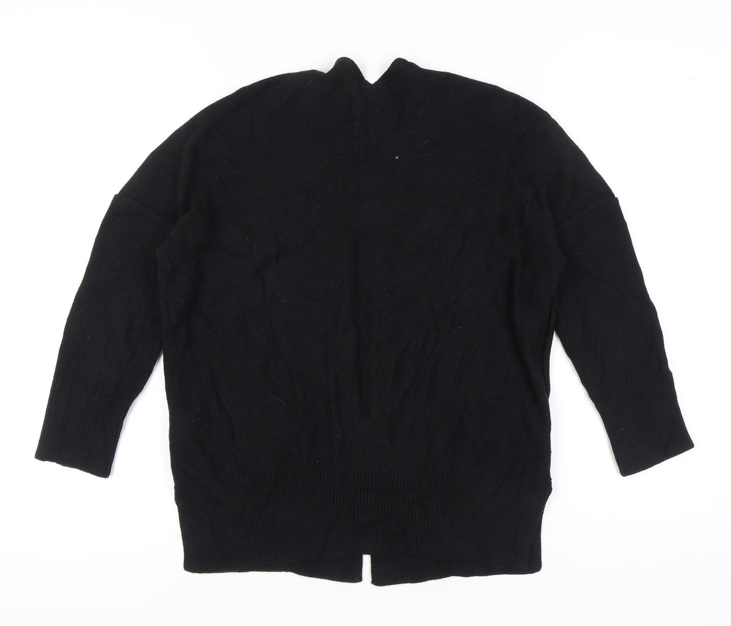 GAP Women’s Black Cotton Knit Open Cardigan Jumper Size S