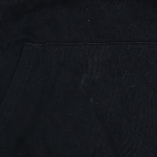 Vans Boys Black Pullover Hoodie Medium Classic Fit Skate Logo