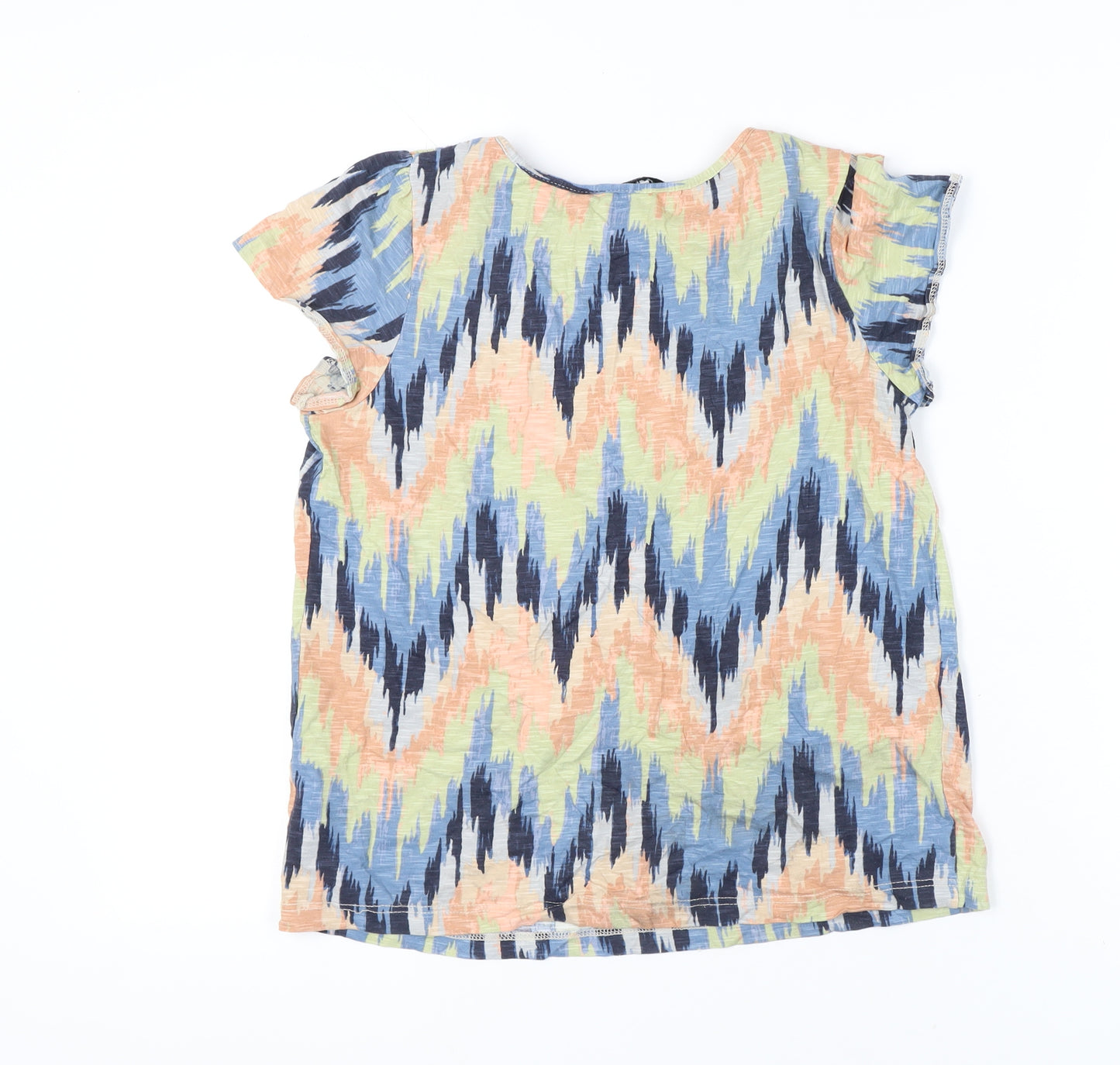 Next Women’s Multicoloured Cotton Tunic Blouse UK 10