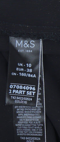 Marks and Spencer Women’s Gold Sheer Tunic Blouse Size 10