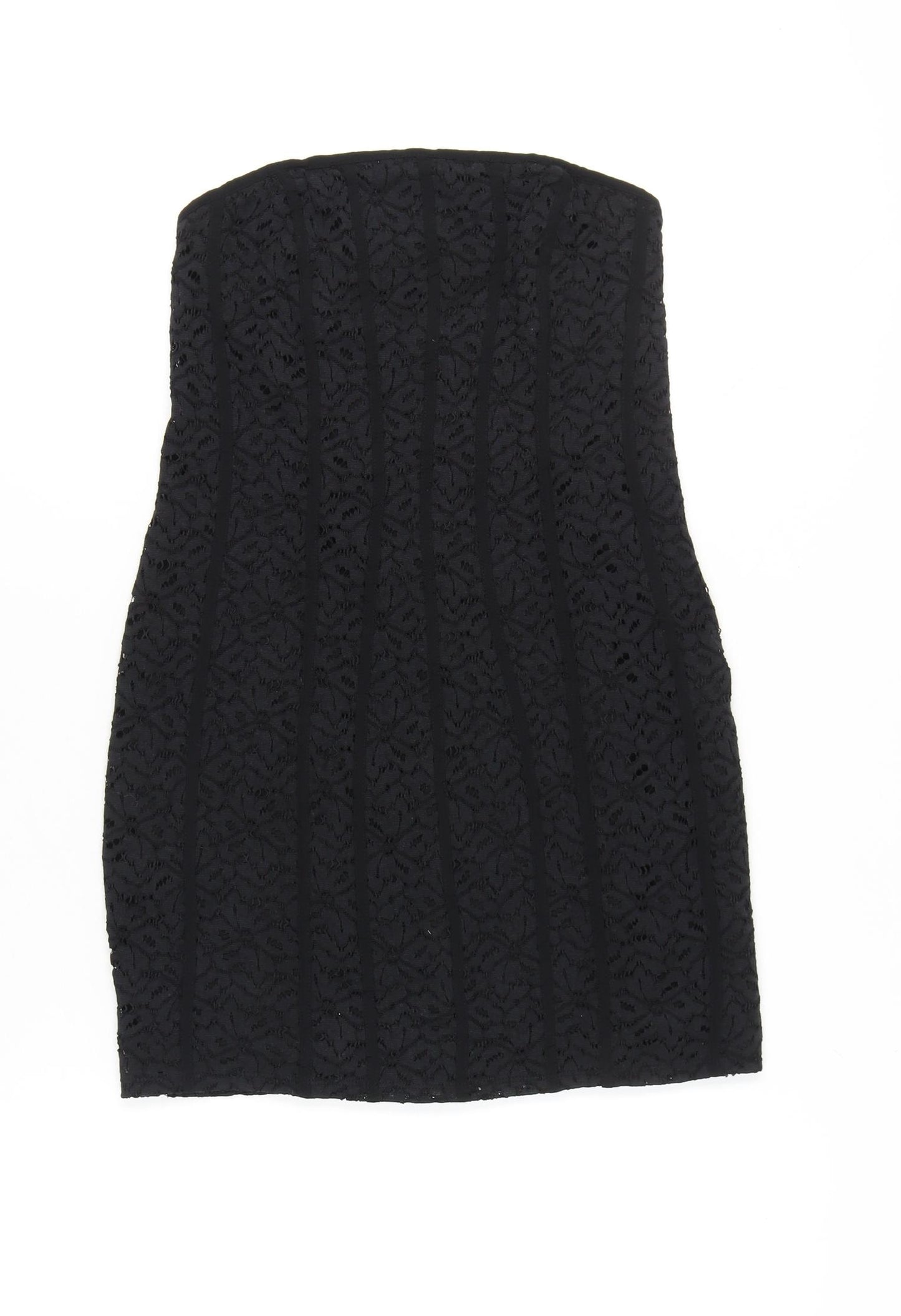 Kimchi Blue Women’s Black Strapless Lace Bodycon Dress Size M