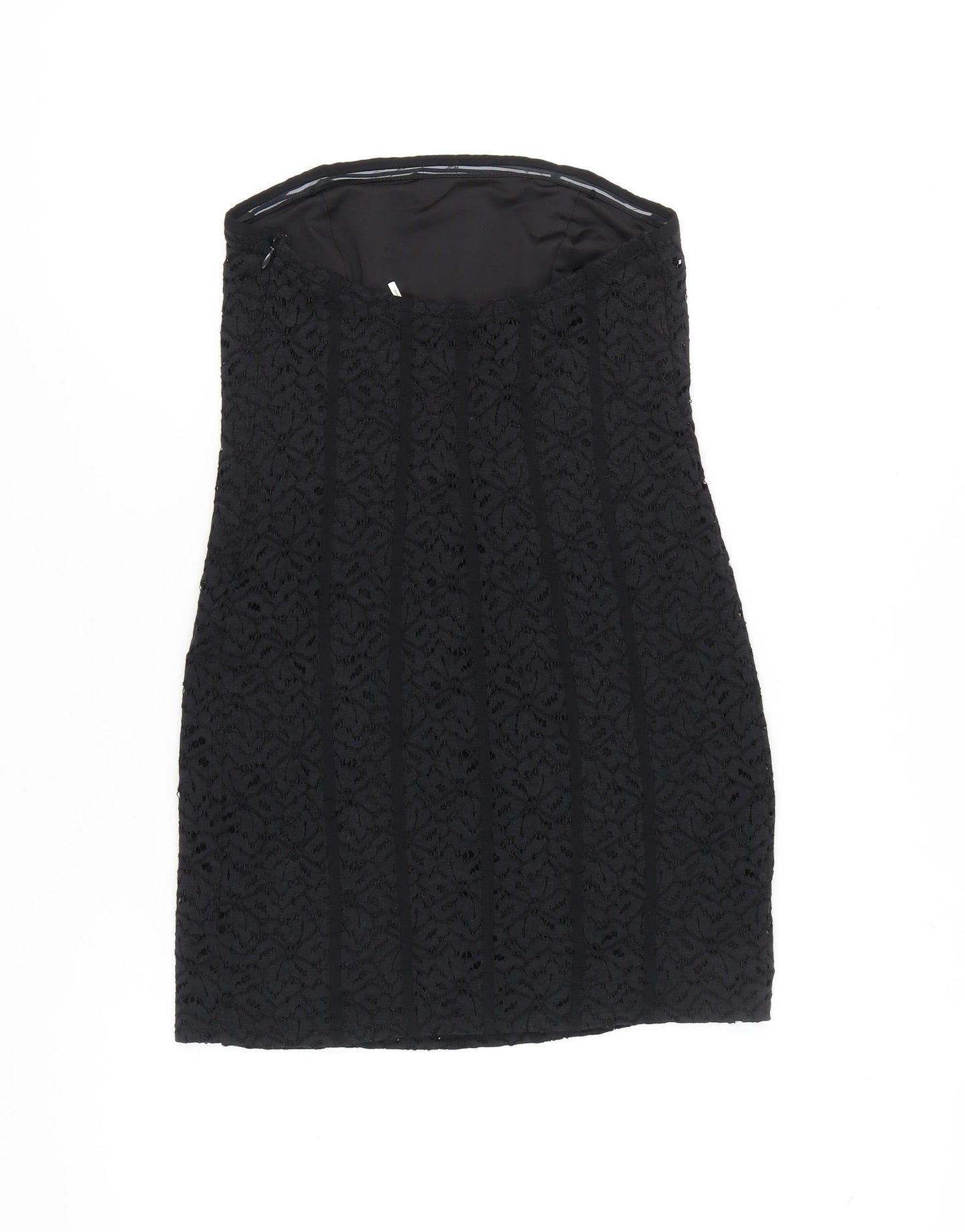 Kimchi Blue Women’s Black Strapless Lace Bodycon Dress Size M