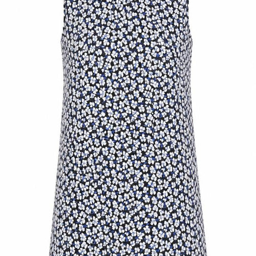 Boohoo Womens Black Floral Shift Dress Size 10 Sleeveless