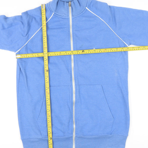 French Connection Men’s Blue Full Zip Sweatshirt Jacket M