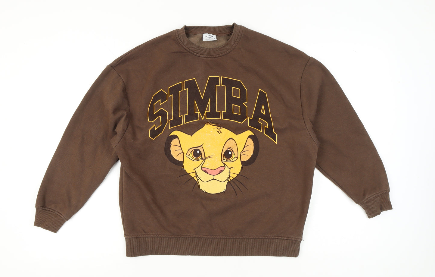 Disney Women’s Brown Simba The Lion King Sweatshirt XS