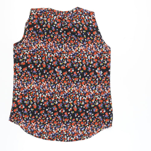 Rachel Zoe Women Multicoloured Sleeveless Floral Blouse Size S