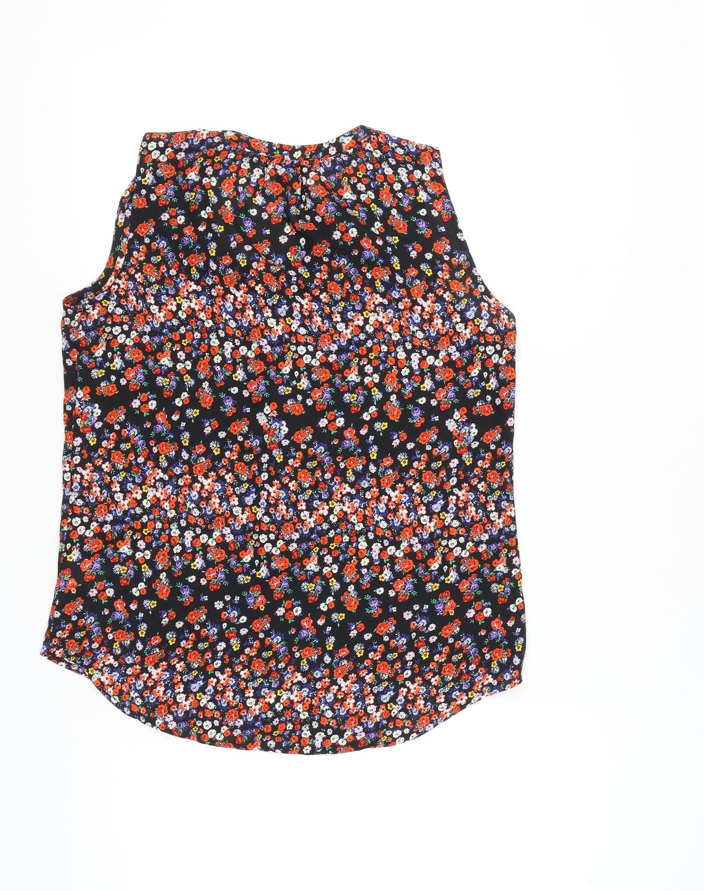 Rachel Zoe Women Multicoloured Sleeveless Floral Blouse Size S