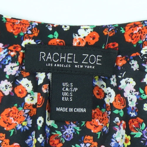 Rachel Zoe Women Multicoloured Sleeveless Floral Blouse Size S