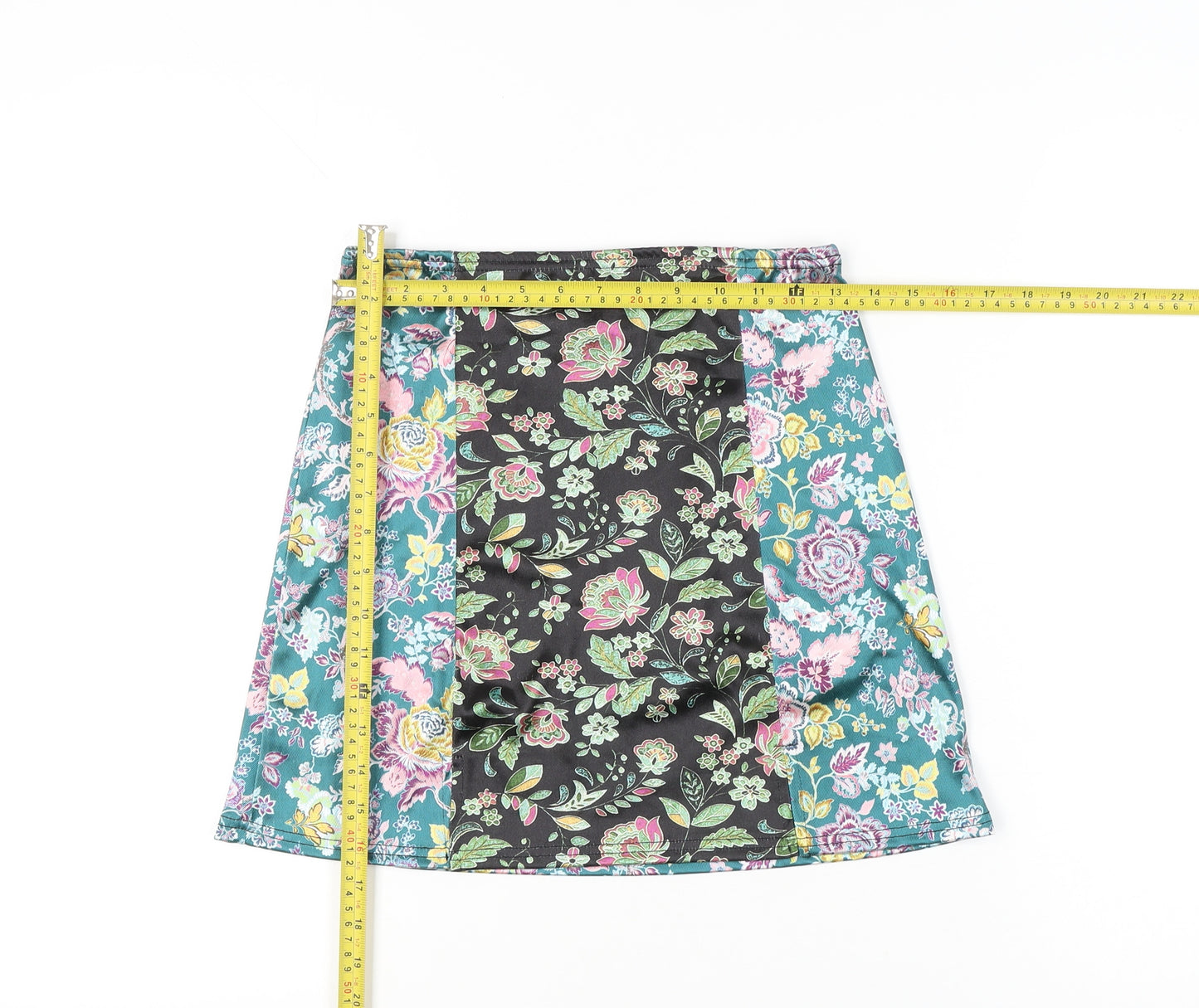 Urban Outfitters Women’s Multicoloured Floral A-Line Skirt Size S