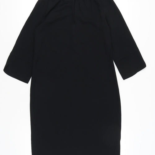 Marks and Spencer Women’s Black Size 6 Shift Knee Length Dress